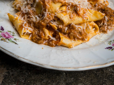 Bolognai ragus tészta