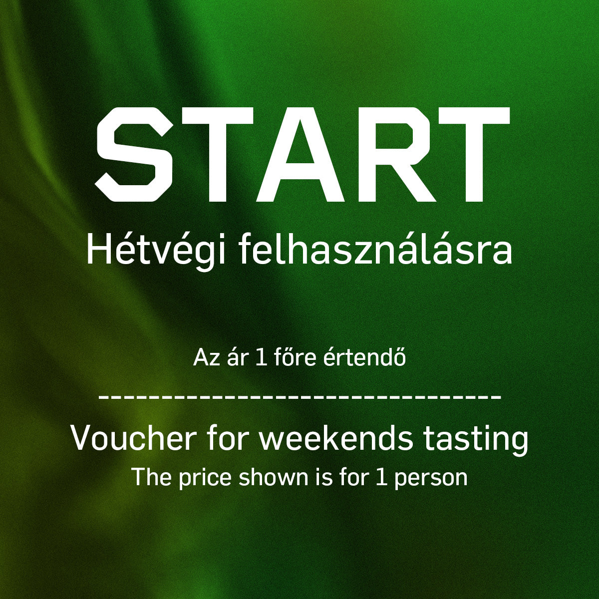 Start borkóstoló utalvány - hétvége